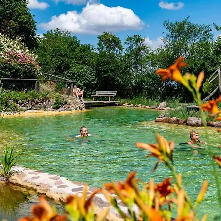 Gut Wildberg Mit Badeteich Und Grossem Garten Hotell