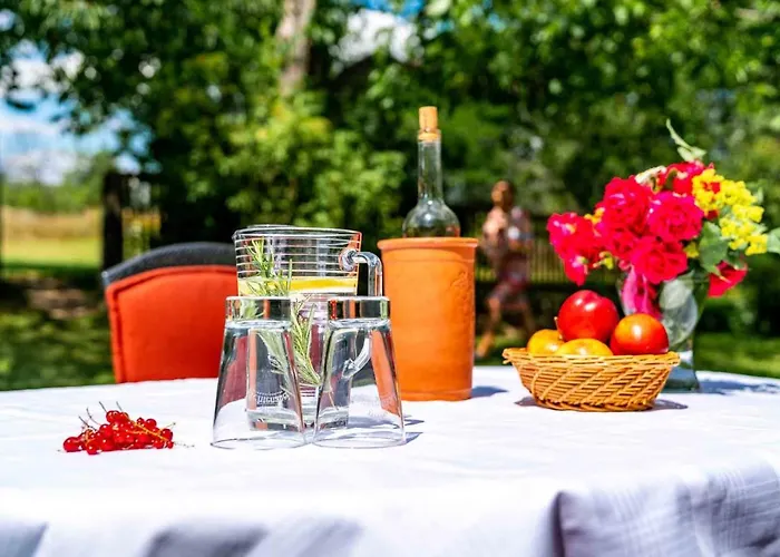 Hotel Landhotel Gut Wildberg Mit Badeteich Und Grossem Garten